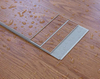 Cheap 4.0mm Spc Vinyl Flooring V Shape Wood Tiles Unilin Click Plastic Wood Grain Click Flooring Plank for Supermarket Usage