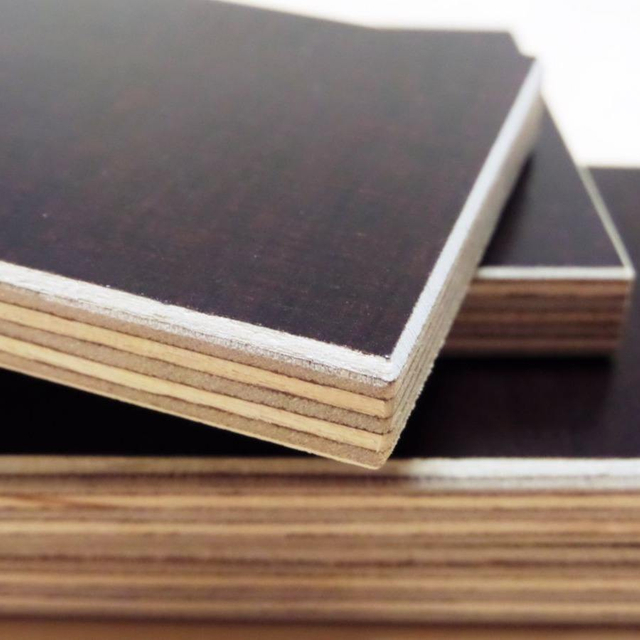 4x8 4mm 5mm Poplar Hpl Black Film Faced Plywood Price