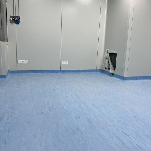병원 바닥재 2.0mm 실내 유럽 비닐 바닥재 2mm 균질 한 PVC 비닐 롤 