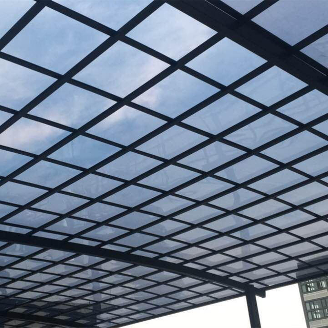 Թեժ վաճառք Պոլիկարբոնատ պինդ տանիք