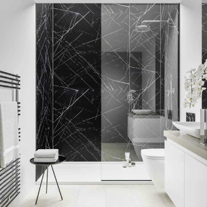 UV PVC Marble Sheet PVC Marmol Pared Waterproof Stone Plastic Wall Panel Para sa Panloob na Dekorasyon Para sa Banyo