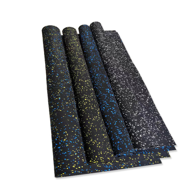 9mm Indoor Rubber Floor Waterproof Anti Slip Epdm Rubber Flooring Roll for Gym