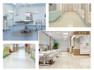 Hospital Flooring 2.0mm Panloob na European Vinyl Flooring 2mm Homogenous PVC Vinyl Rolls 