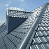 Hot Sale Roman Style ASA UPVC Synthetic Resin Roof Tile Spanish Twin Wall Roofs plastic tile