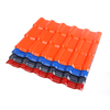 Factory Price Spanish Design Fireproof UPVC ASA Layer Synthetic Pvc Roofing Tile