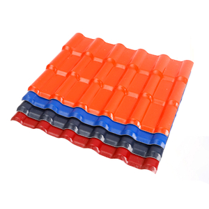 Factory Price Spanish Design Fireproof UPVC ASA Layer Synthetic Pvc Roofing Tile