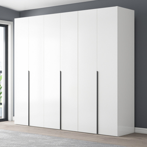 Dulap de ușă glisantă minimalistă dormitor modern minimalist pentru casă Lumină Lumină de lux dulap
