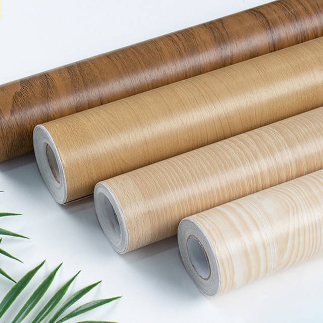 Film membran pvc dekoratif khusus untuk furnitur kabinet mdf