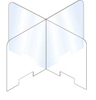 China Hot Sale Waterproof Fire Acrylic sneeze guard for office