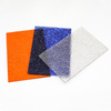 Mainit na Pagbebenta Sun Sheets PC Embossed Solid Blue Polycarbonate Roofing Sheets