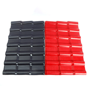 Factory Price Spanish Design Fireproof UPVC ASA Layer Synthetic Pvc Roofing Tile