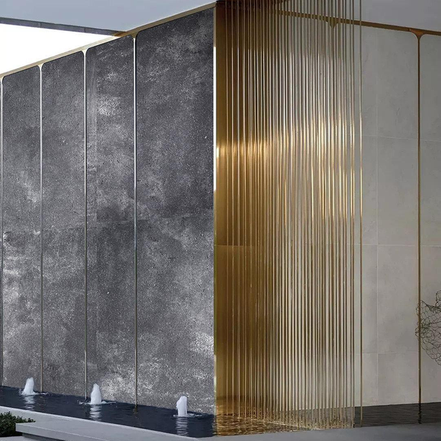 Đá tự nhiên Ultra Thin Marble Veneer Tấm Tường Tường đá Tấm Fireproof Gạch linh hoạt Tường bên ngoài