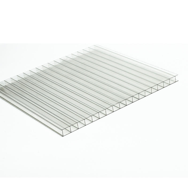 Gaya tradisional Clear Clear Roofing Double Sided Plastic Skylight Shades of Polycarbonate Sheet
