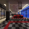 Hot Sale Pp Material Garage Floor Plastic Tiles Anti Slip Interlocking Modular Plastic Mat for Car Wash Shop