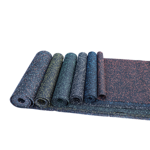 Heavy Duty 6mm Rubber Gym Floor Roll Rubber Tile Floor Indoor From China