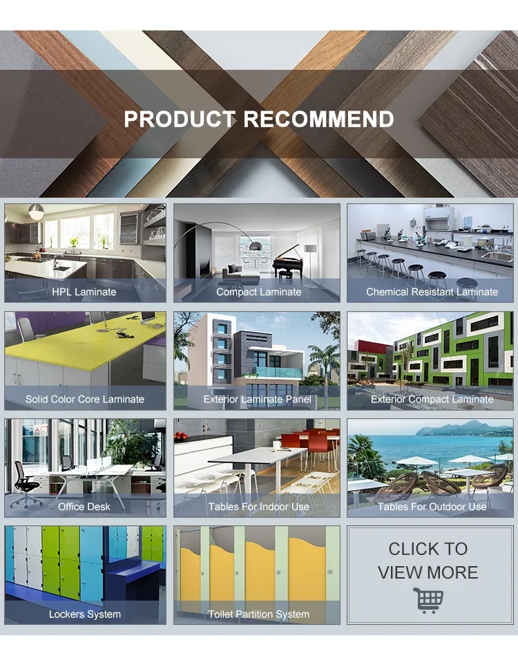 Chemical resistant laminate board (6)