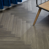 Cheap 4.0mm Spc Vinyl Flooring V Shape Wood Tiles Unilin Click Plastic Wood Grain Click Flooring Plank for Supermarket Usage