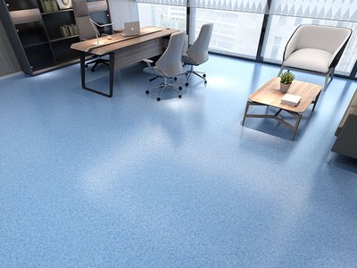 Atskirkite komercinį elastingą PVC plastikinę grindis ir grindų odą