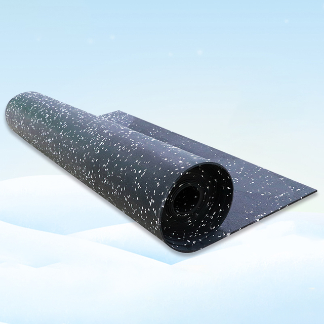 Heavy Duty 6mm Rubber Gym Floor Roll Rubber Tile Floor Indoor From China