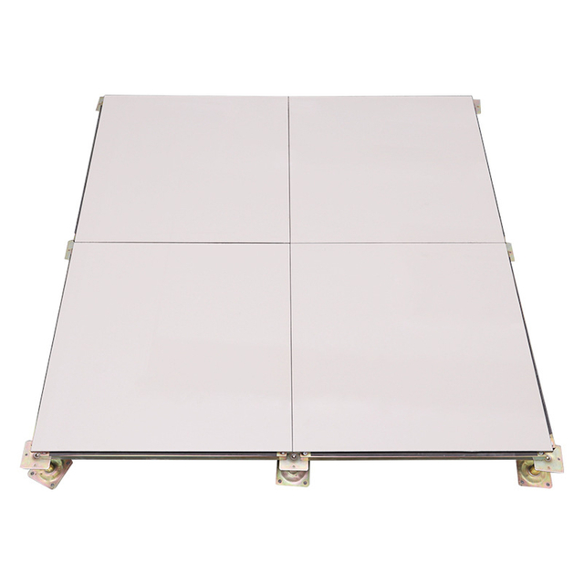 Anti-static raised access floor for machine room