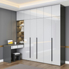 Dulap modern de lux personalizat ușă glisantă din lemn de design pentru dormitor mobilier pentru dormitor garderobă de depozitare