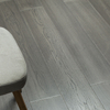 Cheap 4.0mm Spc Vinyl Flooring V Shape Wood Tiles Unilin Click Plastic Wood Grain Click Flooring Plank for Supermarket Usage