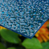 Mainit na Pagbebenta Sun Sheets PC Embossed Solid Blue Polycarbonate Roofing Sheets