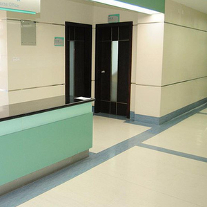 Komersyal na Fireproof Hospital Vinyl Floor Sheet PVC Homogenous Flooring Mat Rolls Para sa Office Hospital