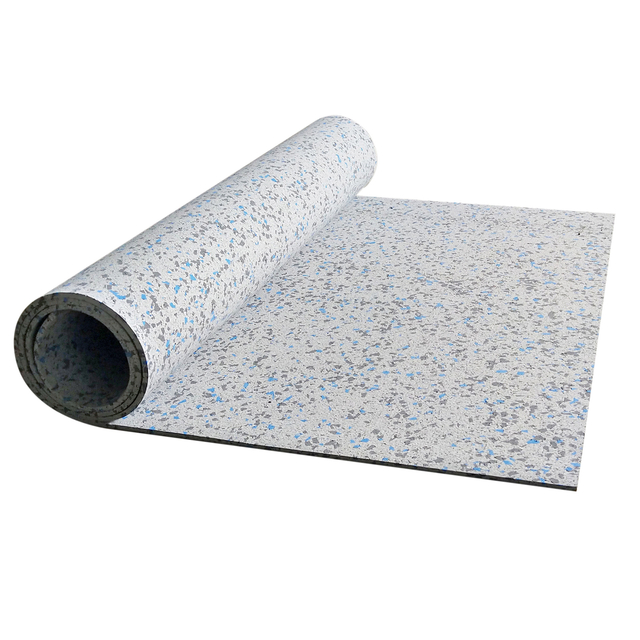 Heavy Duty 6mm Rubber Gym Floor Roll Rubber Tile Floor Indoor From China