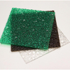 Mainit na Pagbebenta Sun Sheets PC Embossed Solid Blue Polycarbonate Roofing Sheets