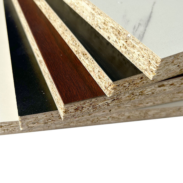 China manufacturer 18 mm melamine faced chipboard full bedrooms table dressing table particle bedrooms board
