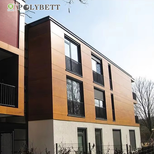  Fireproof Hpl Outdoor Wall Panel Cladding