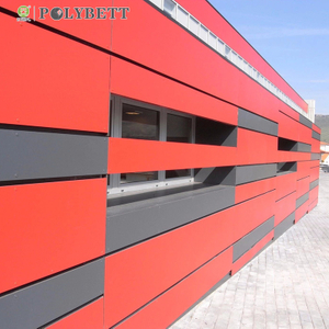 1220*2440mm Hpl Glossy polybett/ High Quality Exterior Hpl Panel 