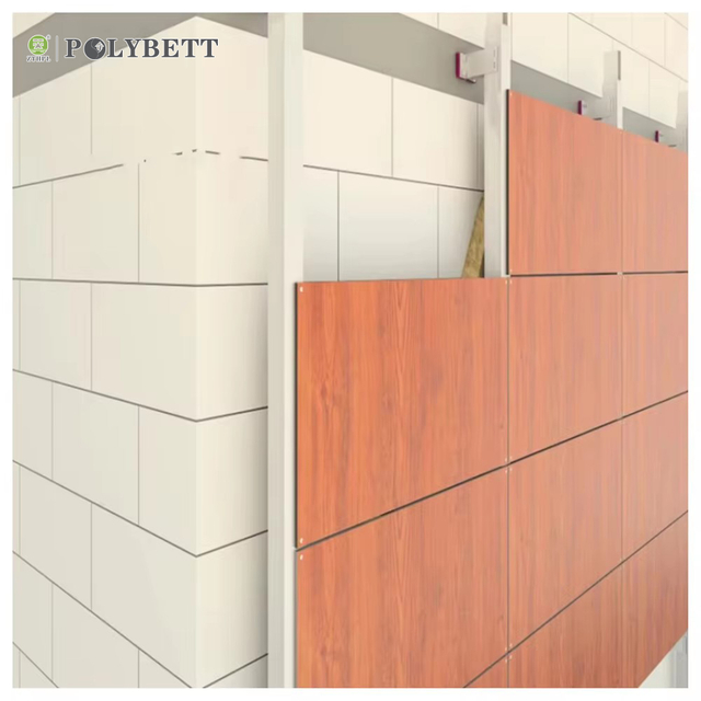 1220*2440mm Hpl Glossy polybett/ High Quality Exterior Hpl Panel 